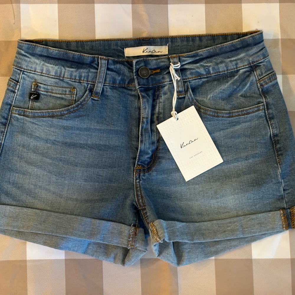 KanCan Denim Blue Jean Shorts